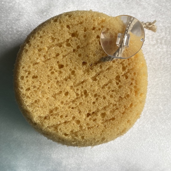 BATH & BODY WORKS STRAWBERRY POUND CAKE SHOWER GEL W/BATH SPONGE - Picture 2 of 3